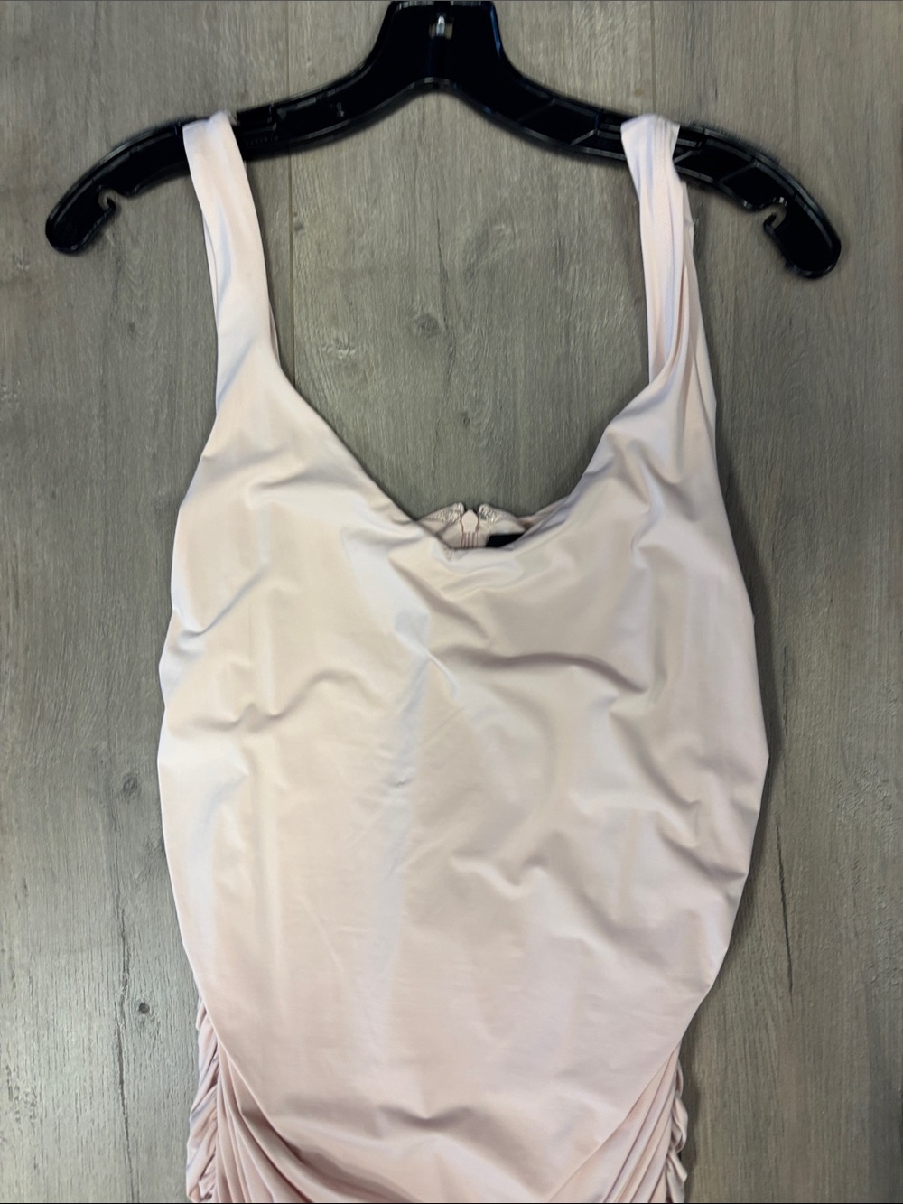 Aritzia Babaton Pink Ruched Tank Dress - Picture 4 of 10